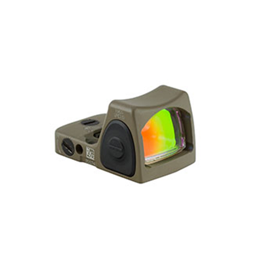 TRIJICON RMR T2 1 MOA RED DOT ADJ LED CK FDE - Optics